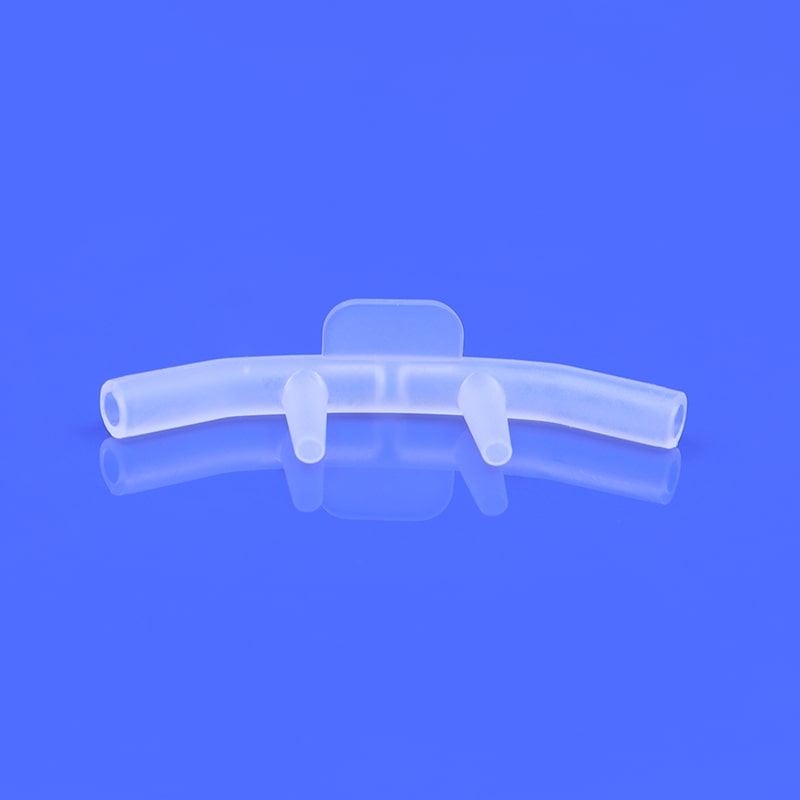 Custom Silicone Nasal Cannula / Silicone Nasal Oxygen Tube